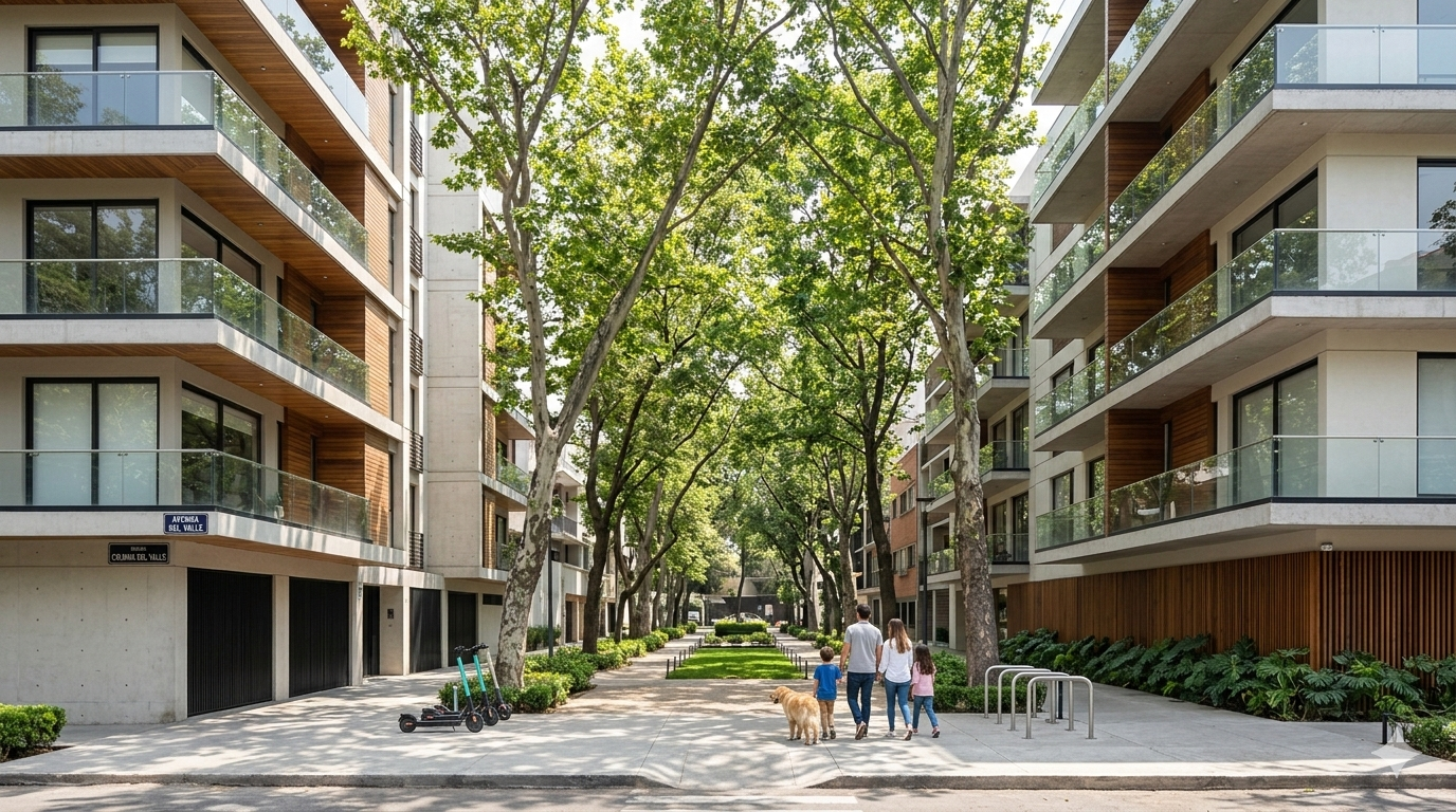 Departamento en la colonia del Valle CDMX